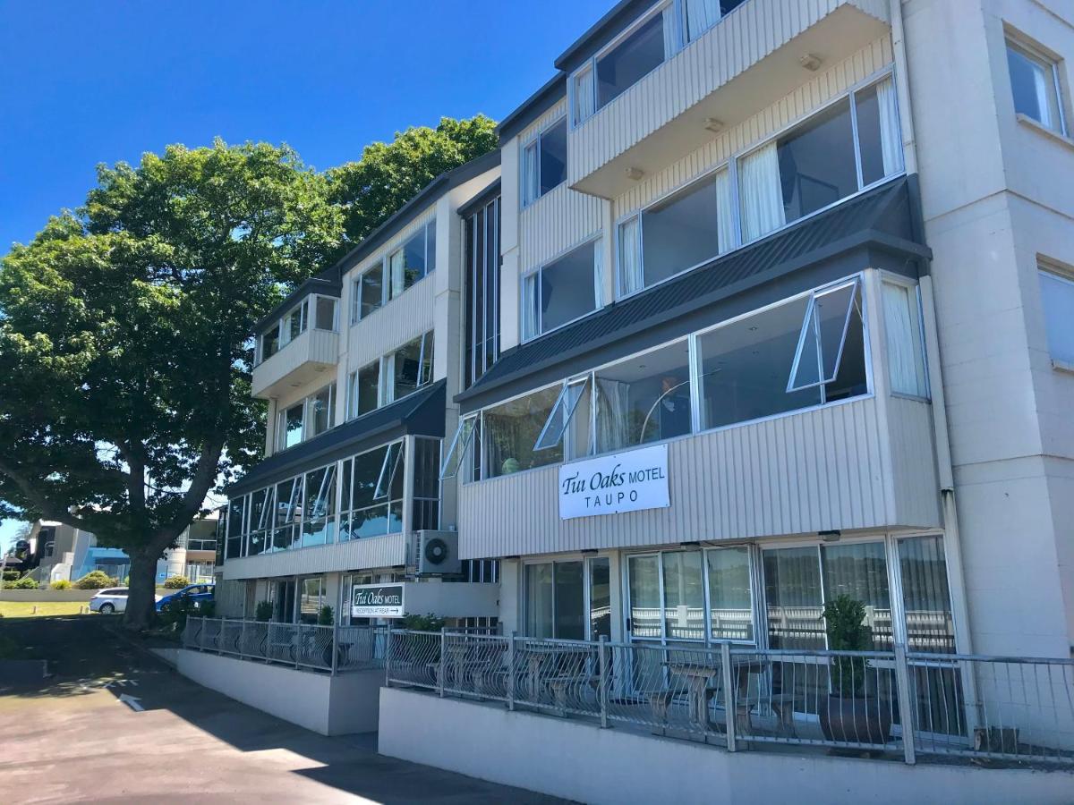 Tui Oaks Motel Lago Lago Taupo Exterior foto